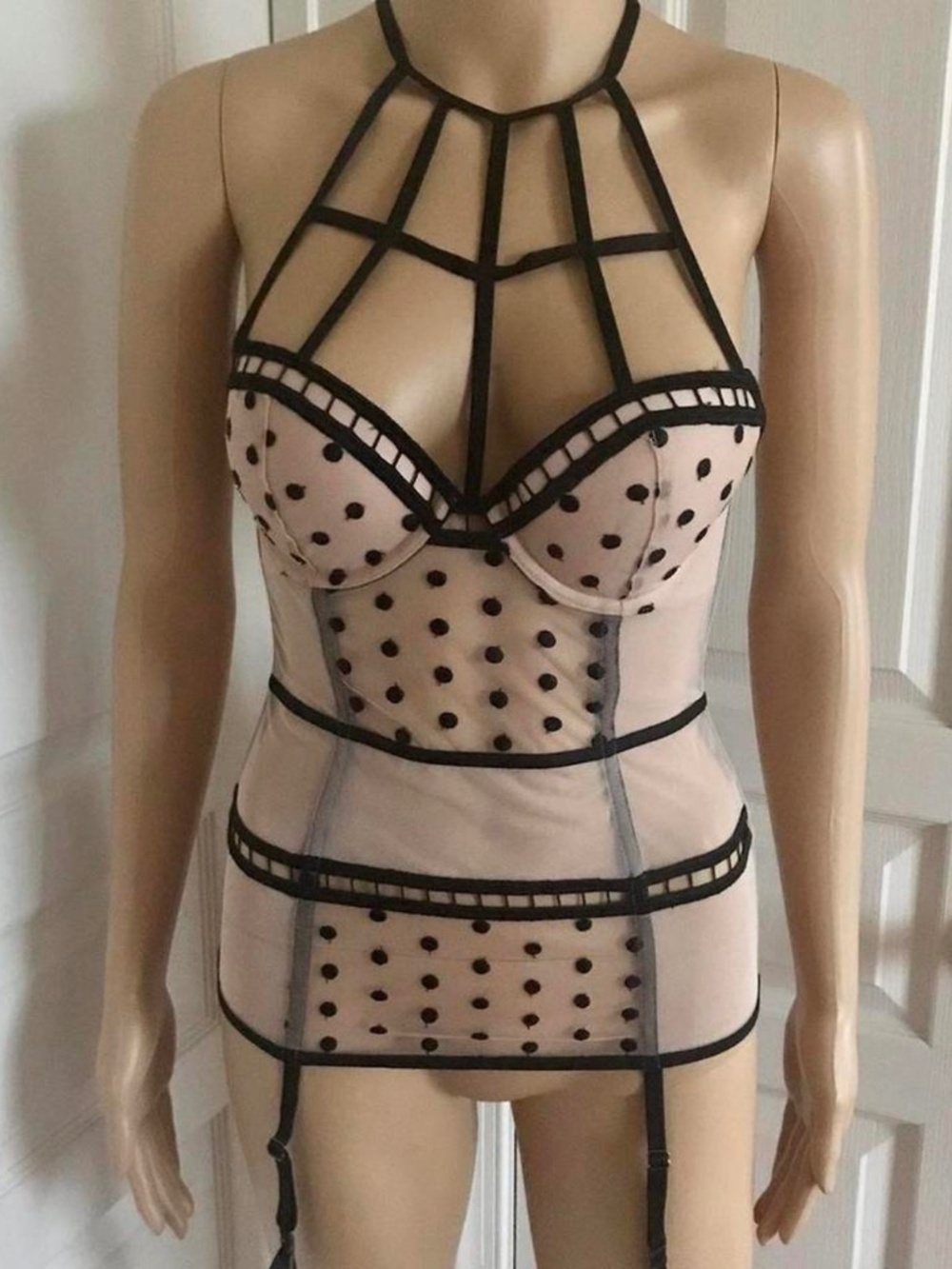 🌹NWT🌹 Polka Dot Bustier Slip Size